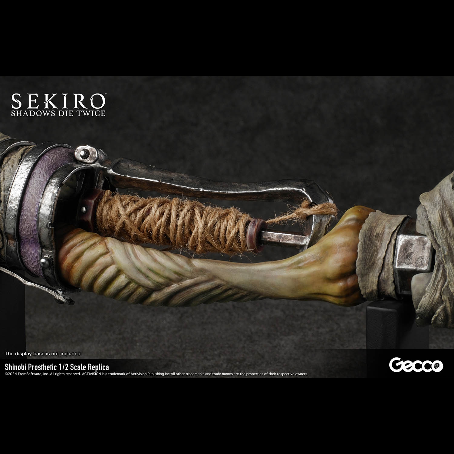 SEKIRO: SHADOWS DIE TWICE Shinobi Prosthetic 1/2 Scale Replica